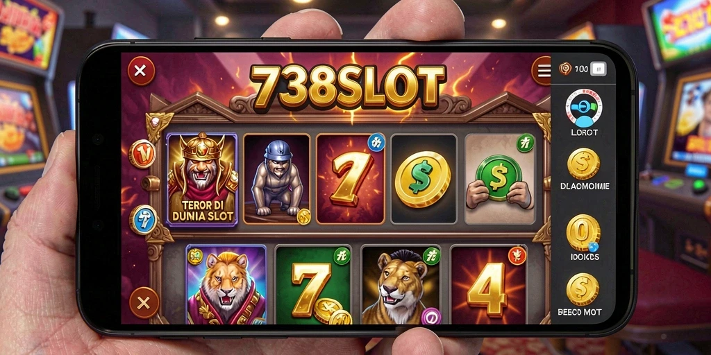 Tampilan gameplay menakutkan dan menghantui dari 738SLOT.
