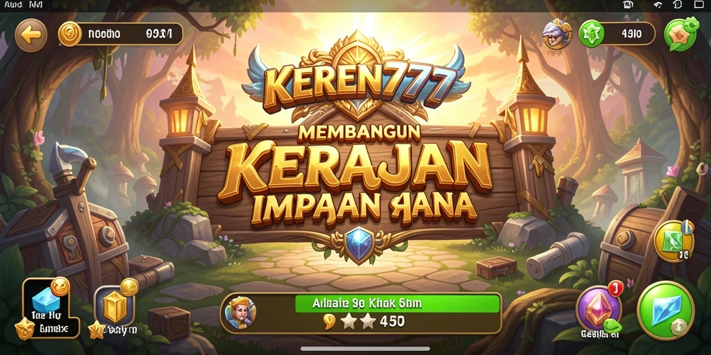 Tampilan gameplay SLG KEREN777 yang menarik.