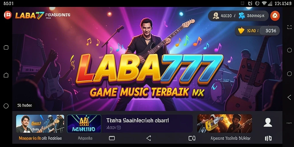 Tampilan gameplay LABA777 yang menyenangkan saat Anda memainkan lagu favorit.