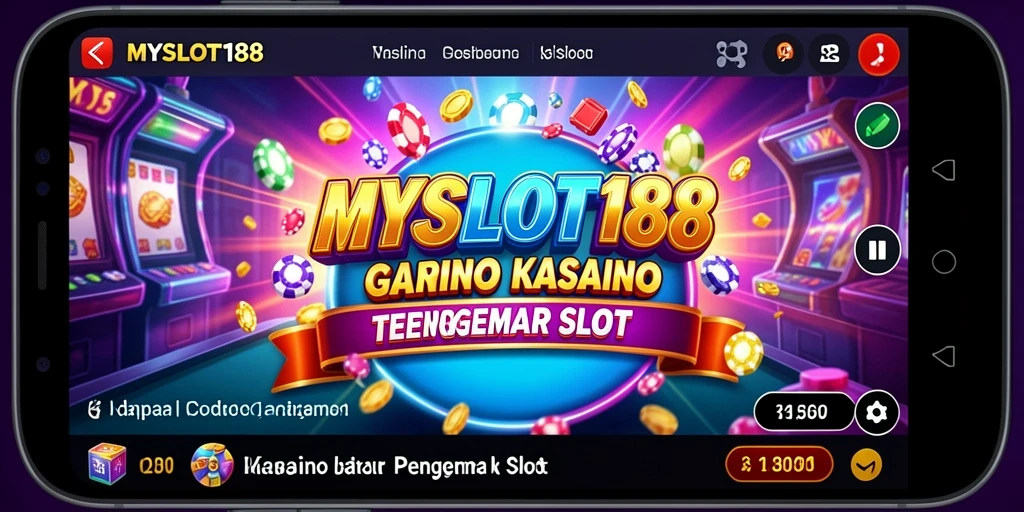 Screenshot gameplay MYSLOT188 yang menampilkan keseruan permainan Kasino.