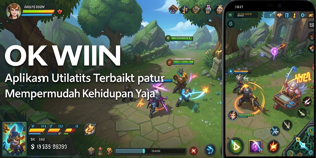 Tampilan antarmuka OKWIN yang intuitif dan menarik.