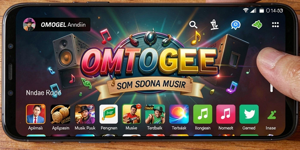 Tampilan permainan musik dalam OMTOGEL yang interaktif dan menarik.