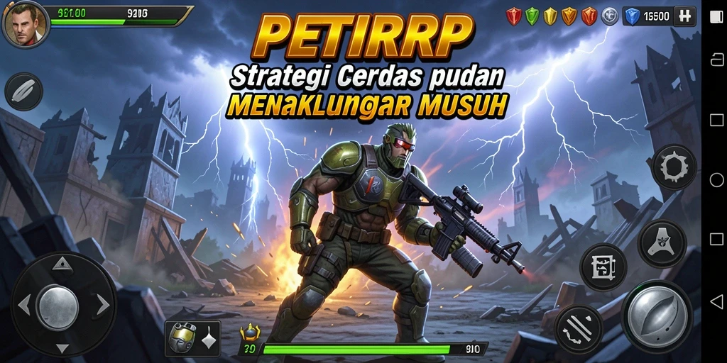 Gameplay seru PETIRRP dengan berbagai strategi yang menarik.