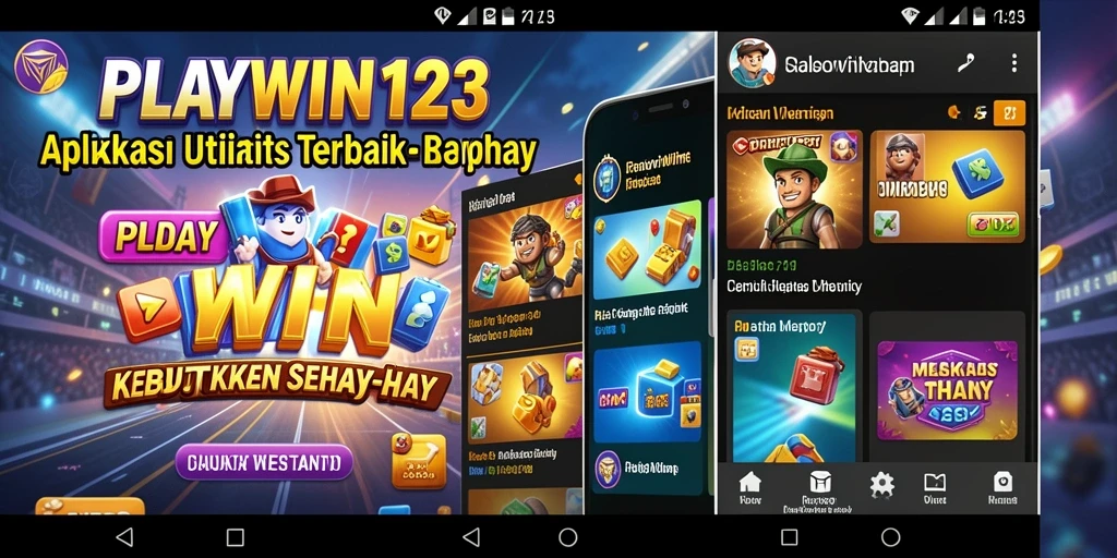 Tampilan utama PLAYWIN123 dengan berbagai alat dan fitur utilitas.