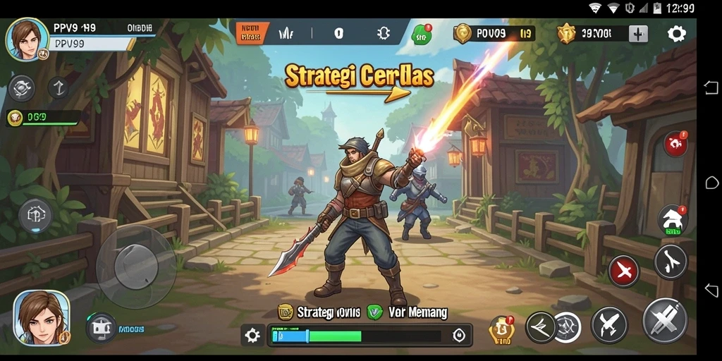 Tampilan gameplay menarik dari PPV99 saat pertempuran strategis berlangsung.