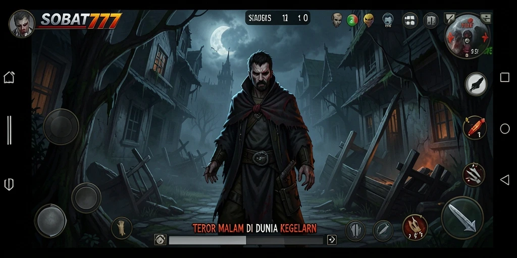 SOBAT777 menghadirkan pengalaman gameplay seram yang mendebarkan.
