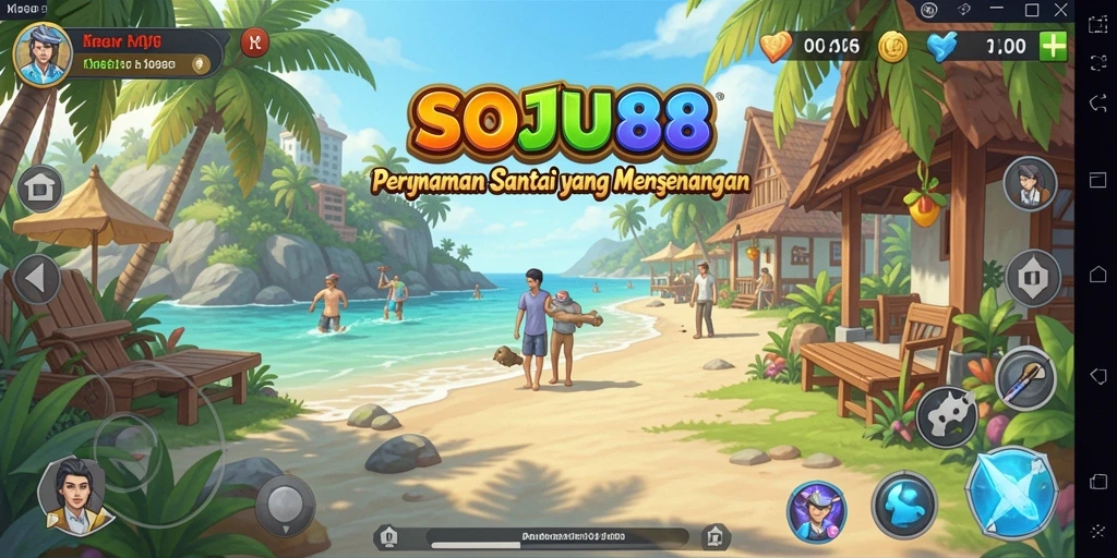 Tampilan gameplay SOJU88 yang seru dan menghibur.